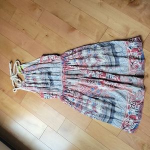 Anthropologie Summer Swing Rope Dress Size M